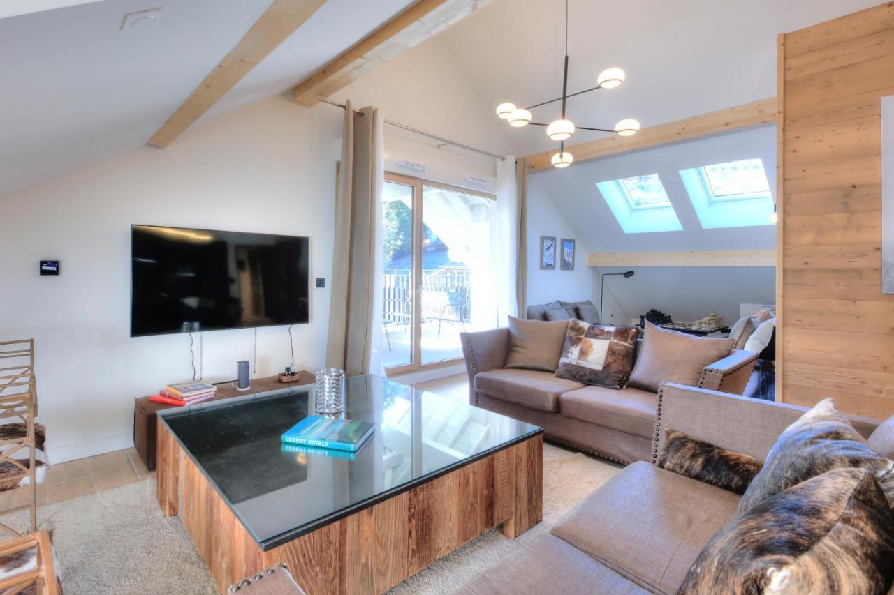 Immobilier De Montagne - La Collection - La Telecabine Apartment Saint-Gervais-les-Bains Luaran gambar