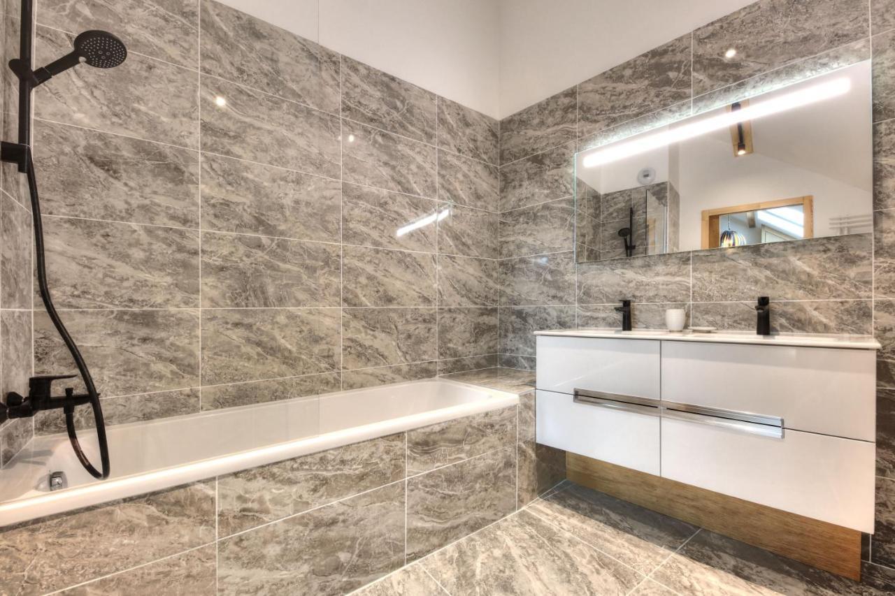 Immobilier De Montagne - La Collection - La Telecabine Apartment Saint-Gervais-les-Bains Luaran gambar