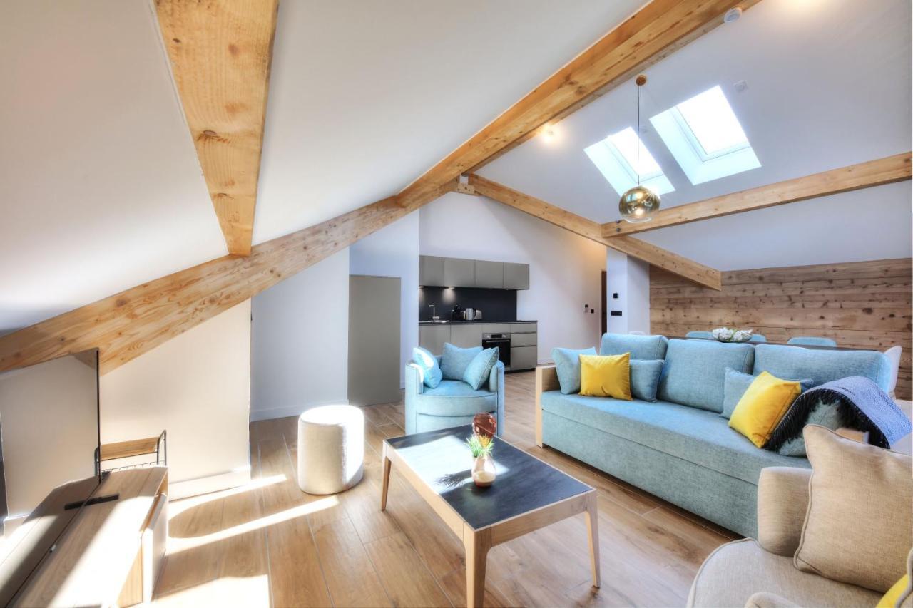 Immobilier De Montagne - La Collection - La Telecabine Apartment Saint-Gervais-les-Bains Luaran gambar
