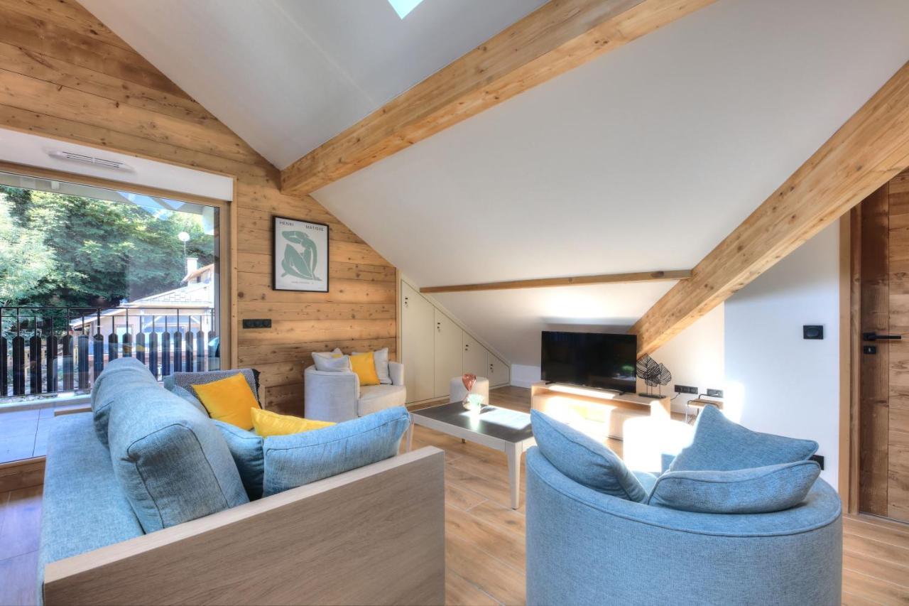 Immobilier De Montagne - La Collection - La Telecabine Apartment Saint-Gervais-les-Bains Luaran gambar