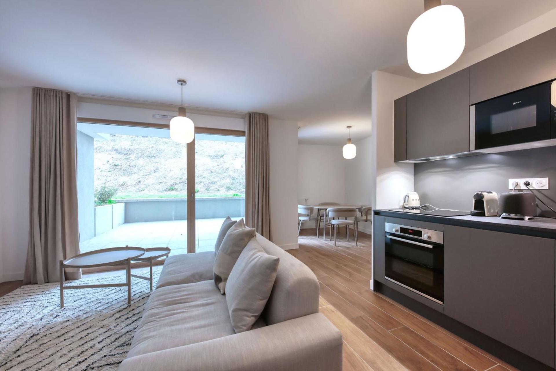 Immobilier De Montagne - La Collection - La Telecabine Apartment Saint-Gervais-les-Bains Luaran gambar