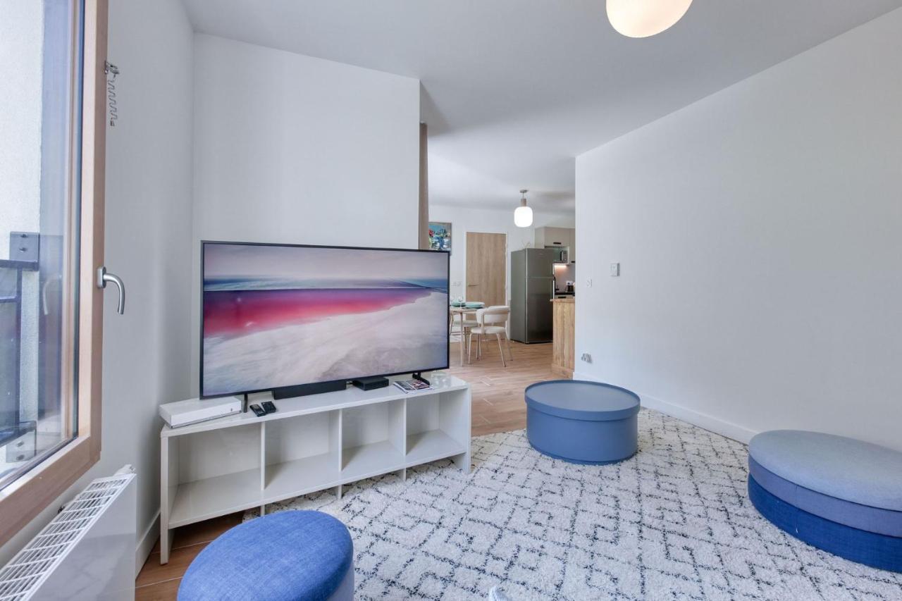 Immobilier De Montagne - La Collection - La Telecabine Apartment Saint-Gervais-les-Bains Luaran gambar