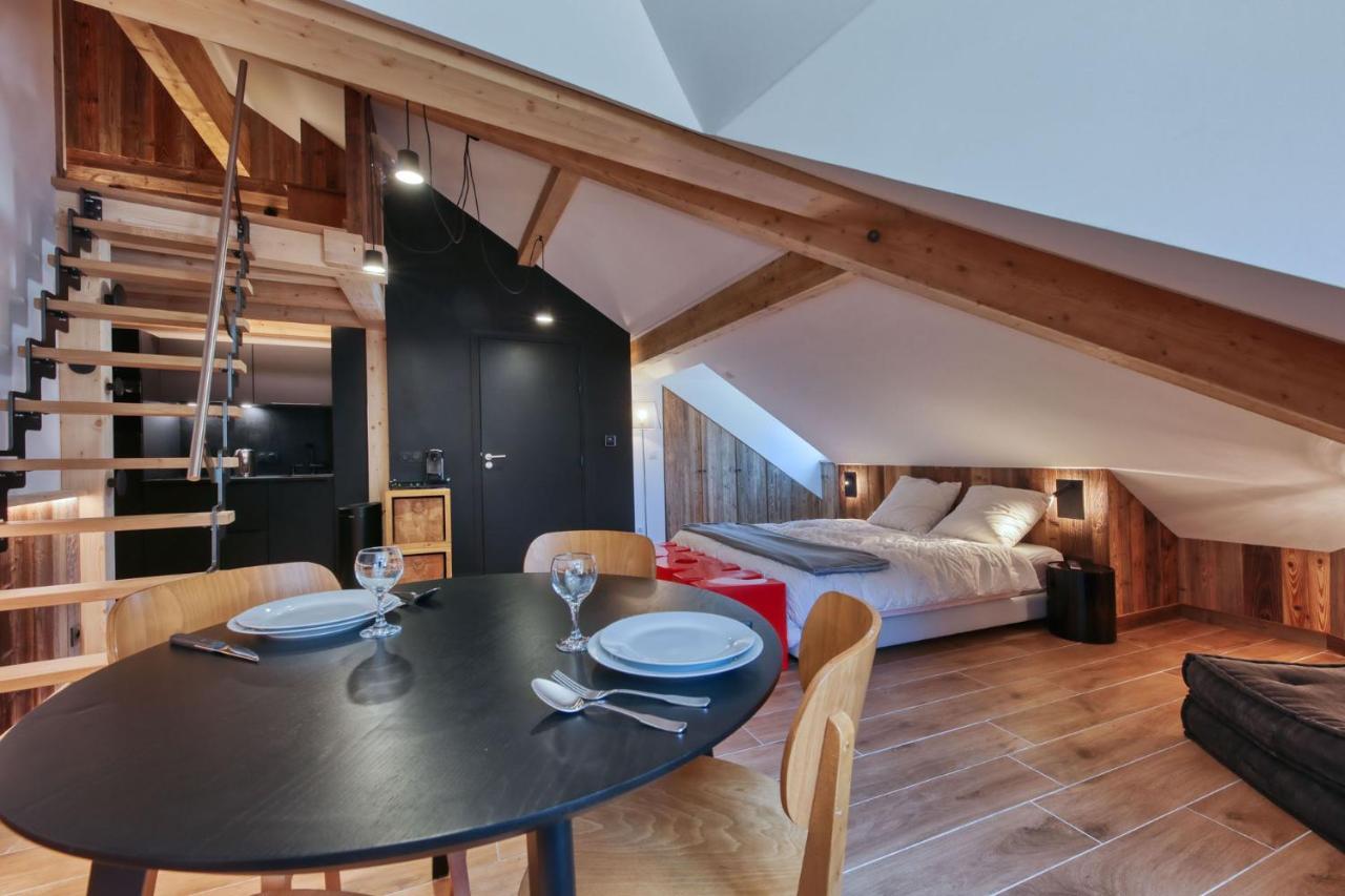 Immobilier De Montagne - La Collection - La Telecabine Apartment Saint-Gervais-les-Bains Luaran gambar