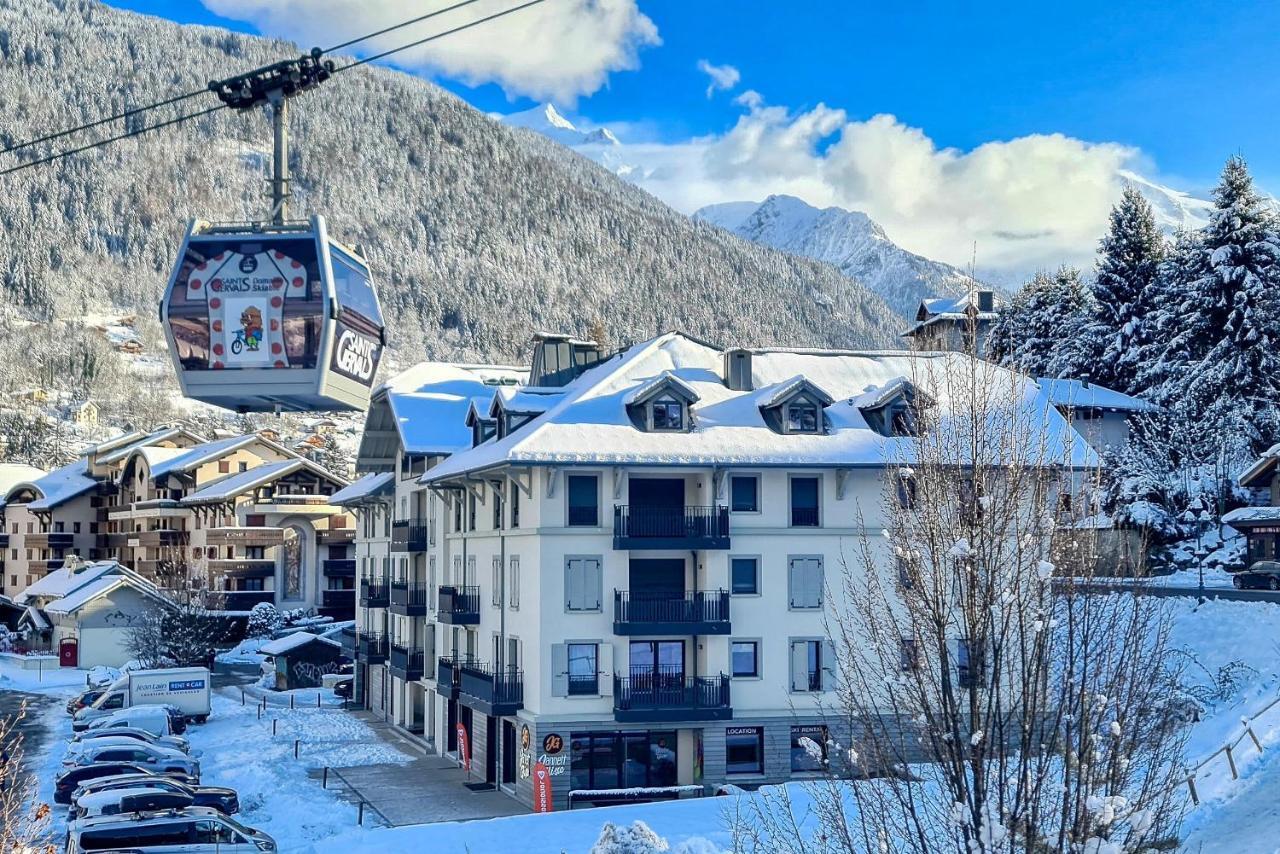 Immobilier De Montagne - La Collection - La Telecabine Apartment Saint-Gervais-les-Bains Luaran gambar